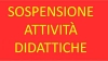 Sospensione delle attivit&agrave; didattiche in presenza- plessi di Caprioli e Pisciotta