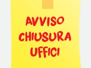 Chiusura uffici di Presidenza e Segreteria- Prefestivi anno scolastico 2019/2020.