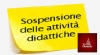 Sospensione attivit&agrave; didattiche fino al 3/4/2020- DPCM del 9.03.2020