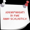 Adempimenti fine anno scolastico 2019-2020