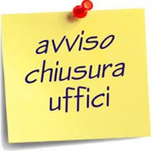 Chiusura uffici 29/02/2020